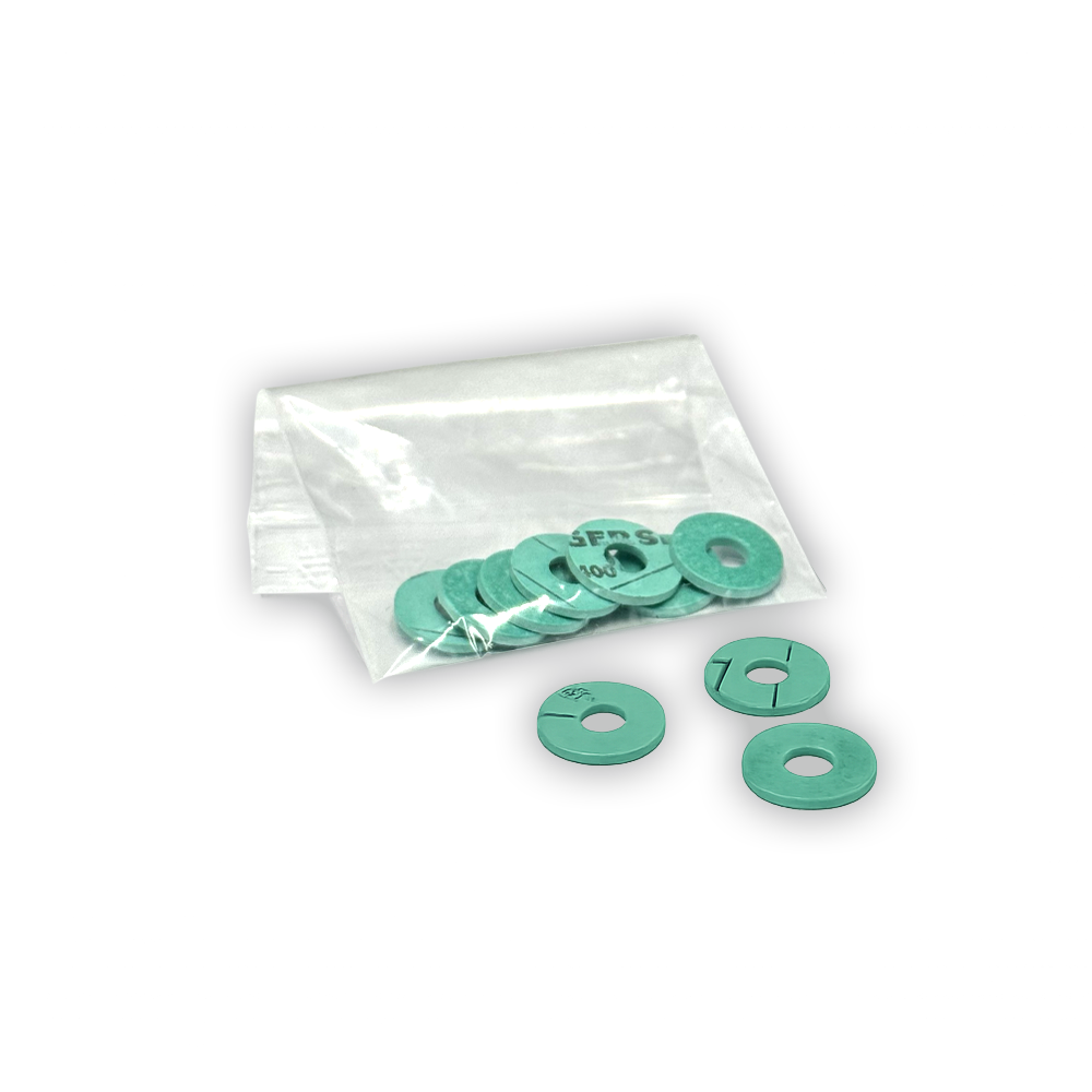 Flachdichtung KL-SIL D20 × 7,5 × 2,0 mm (10 Stück)